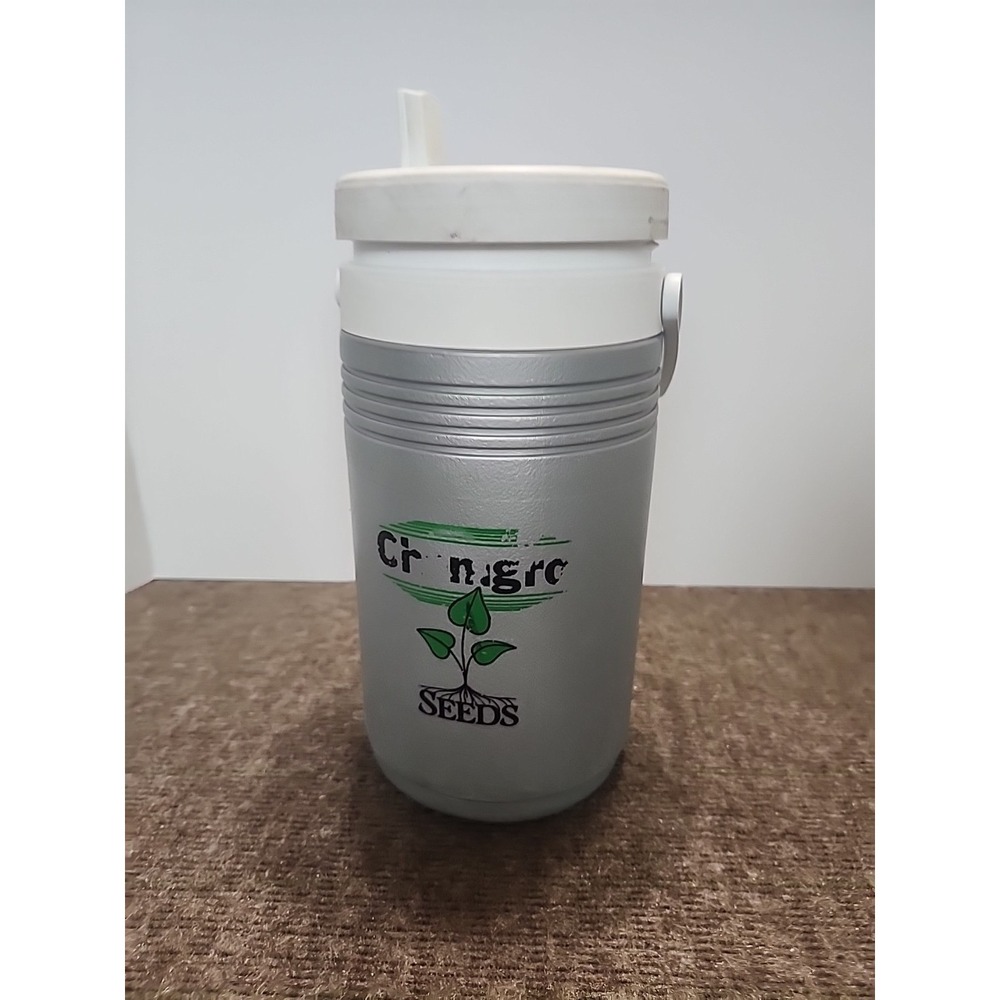 Coleman 2 Quarter With Spout Water Containers Chemgro Seeds Logo Wearing Off‎